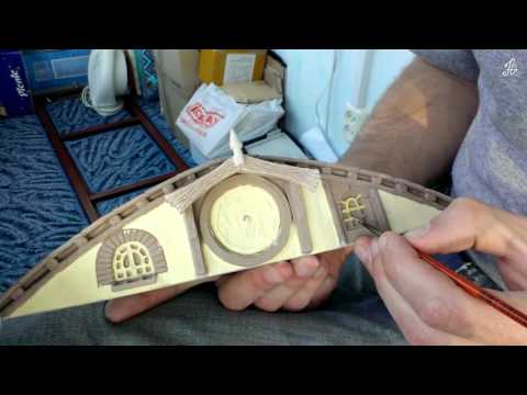 Видео: Домик Хоббита. Керамическая декорация для аквариума