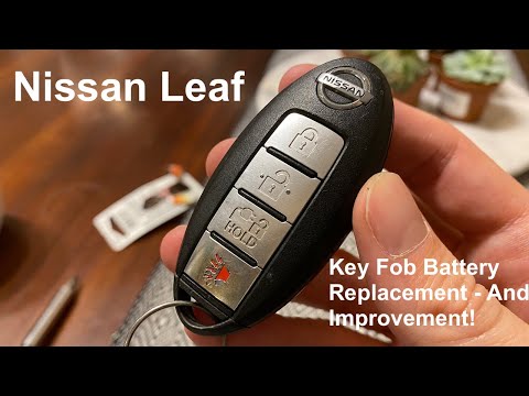 Видео: Замена батареи брелока Nissan Leaf 2010–2020 гг. — и улучшение!