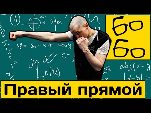 Видео: Правый прямой в боксе (straight right). Прямой удар дальней рукой — урок бокса Николая Талалакина