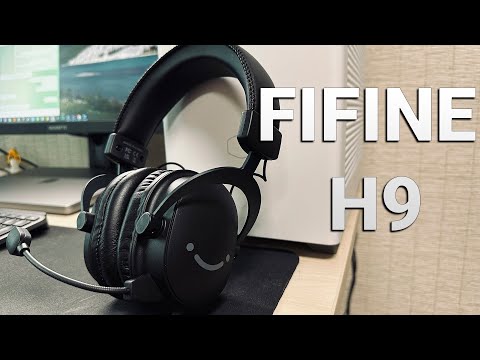 Видео: Лучший микрофон среди гарнитур - Fifine H9 обзор