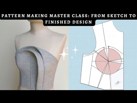 Видео: МАСТЕР-КЛАСС ПО РАСКРОЮ ВЫКРОЙКИ | ОТ ИДЕИ ДО ГОТОВОГО ДИЗАЙНА