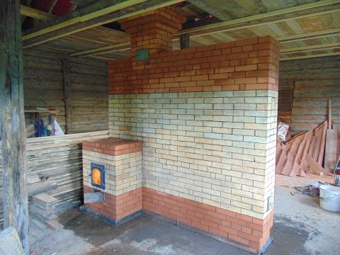 Видео: Отопительная печь из шамотного кирпича.