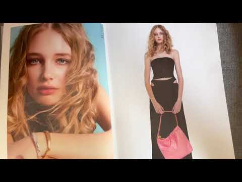 Видео: АСМР | Шёпот и обводка | Листаем журнал Marie Claire: что-то очень странное и гороскоп на май😑