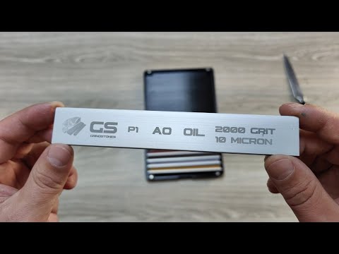 Видео: Заточка кухонного универсала, абразивы GS из оксида алюминия