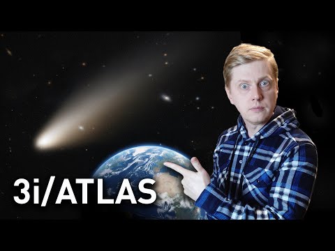 Видео: К Земле летит корабль пришельцев?! Нашёл 3I/ATLAS в любительский телескоп!