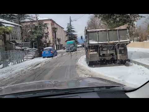 Видео: Зимний город Озургети!