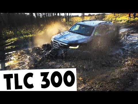 Видео: БЫЛО ЖАЛКО! Новый Toyota Land Cruiser 300 - первый настоящий Тест Драйв на бездорожье.