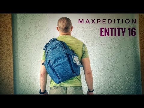 Видео: Однолямочный рюкзак Maxpedition Entity 16