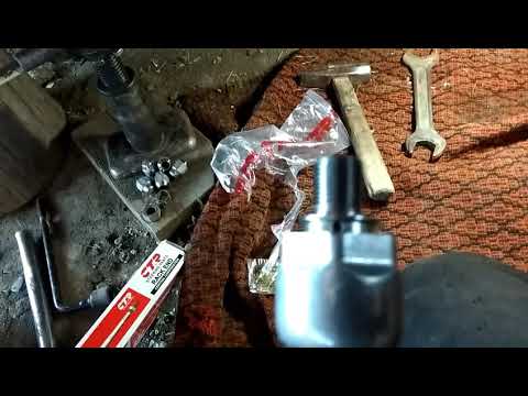 Видео: Замена рулевой тяги на Санта фе 2010г.