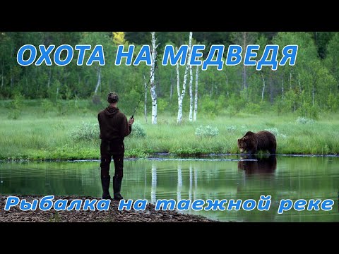 Видео: Охота на медведя и рыбалка на таежной реке