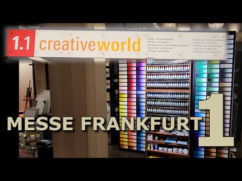 Видео: CREATIVEWORLD Messe Frankfurt Часть 1