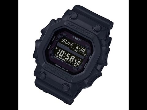 Видео: Casio GX-56BB-1E video обзор настройка