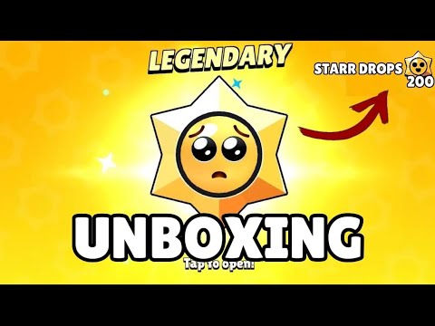 Видео: 🎉 Отварям 200 LEGENDARY STARR DROPА в Brawl Stars! 🎉