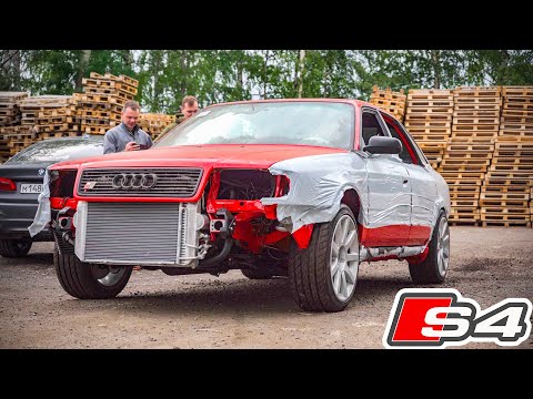 Видео: ПОЛНАЯ РЕСТАВРАЦИЯ AUDI S4 . ПЕРВЫЙ ТЕСТ ВЫЕЗД.