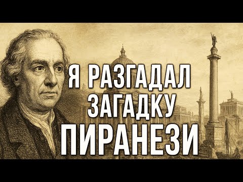 Видео: Я РАЗГАДАЛ ЗАГАДКУ ПИРАНЕЗИ: его гравюры - это не фантазия!