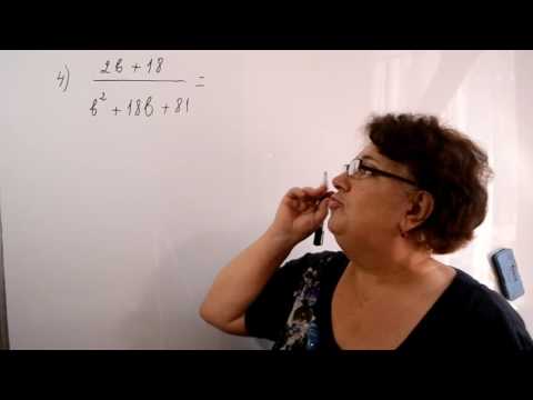 Видео: Сокращение рациональных дробей