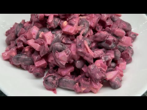 Видео: Салат из фасоли и свёклы — вкусно, сытно и полезно!