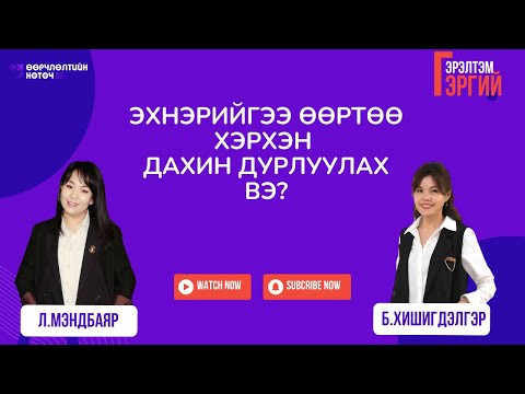 Видео: Өөрчлөлт надаас подкаст Ep 57: Эхнэрээ өөртөө дахин хэрхэн дурлуулах вэ?