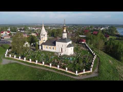 Видео: село Городня (Тверская область, Конаковский район), май 2021