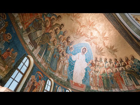 Видео: Божественная литургия. Неделя всех святых