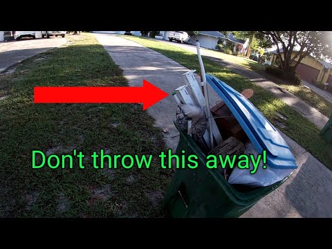 Видео: Собирая что-то из банок ради дополнительных денег.