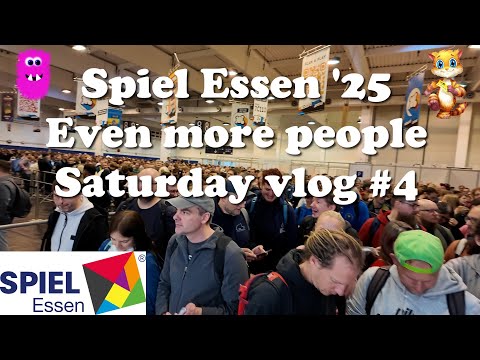 Видео: Spiel Essen 2025, суббота. Ещё больше людей с утра — видеоблог №4