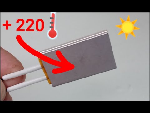 Видео: Нагревательные элемент на 220 ГРАДУСОВ тепла с AliExpress. нагрев за 15 секунд.