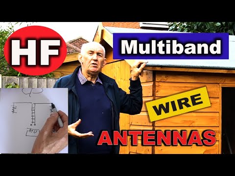 Видео: Многодиапазонные проволочные КВ антенны, которые вы можете легко сделать