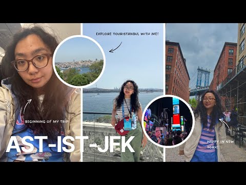 Видео: Work & Travel USA 2025 | Влог: Дорога Астана - Стамбул - Нью-Йорк | Touristanbul