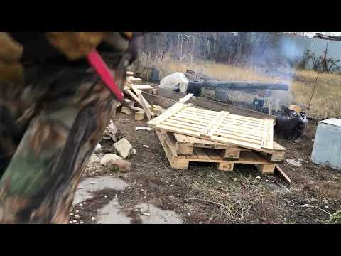 Видео: Разбор поддона, чтоб остались целые доски 