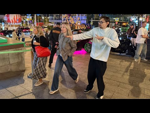 Видео: Ночной движ в Москве #live