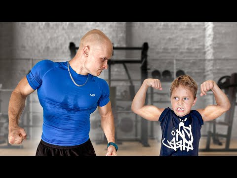 Видео: Маленький Халк против Качка на Гимнастике. Лучшие серии этого сезона