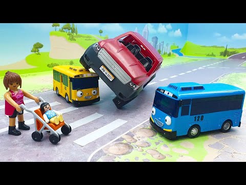 Видео: Мультики с игрушками Автобус тайо Плеймобил  Самые новые игрушечные мультфильмы