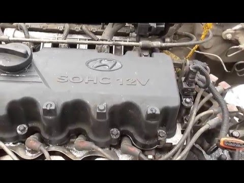 Видео: ХУНДАЙ АКЦЕНТ ДВИГАТЕЛЬ 12 КЛ