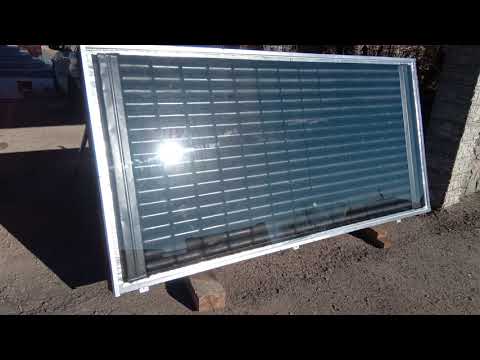 Видео: Солнечный воздушный коллектор.