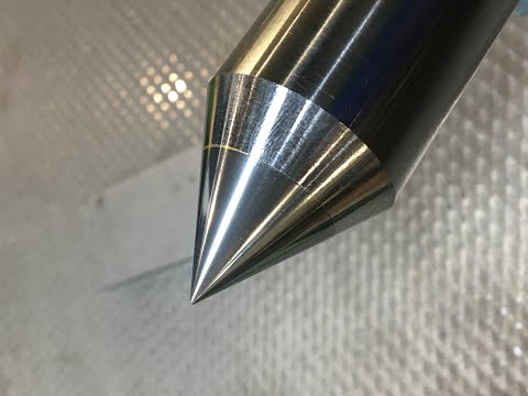 Видео: шлифовка  центров