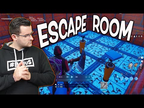Видео: FORTNITE - НАЙ-НОВИЯТ ESCAPE ROOM НА ЛУДАКИСА!