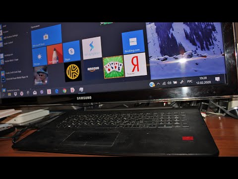 Видео: Ноутбук HP 17ak066 ~ Удаление крышки с матрицей!