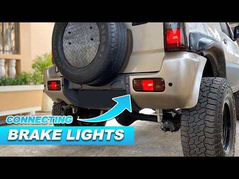 Видео: Подключение фонарей заднего бампера на Suzuki Jimny