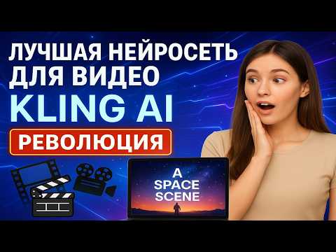 Видео: ✨ Это заменит Голливуд? Что умеет Kling AI? Видео из текста за минуты! #klingai