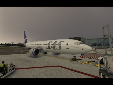 Видео: Перелет EETN - ESSA на iFLY 737MAX8 Scandinavian airlines в MSFS2020