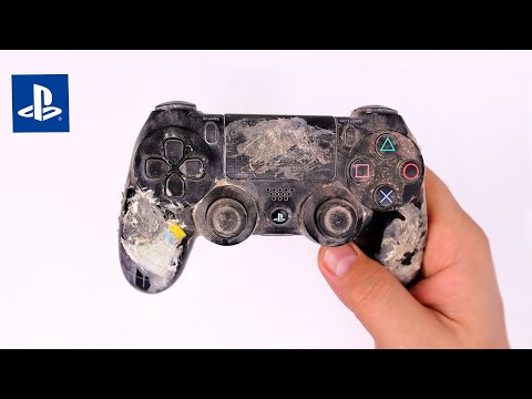 Видео: Восстановление и ремонт сломанного контроллера PS4 DualShock 4