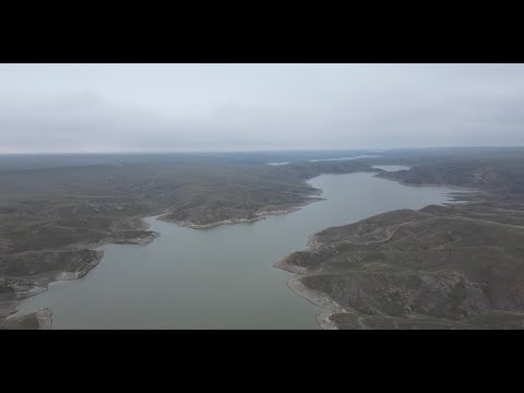 Видео: Куртинское водохранилище (курты) 16 марта 2023 - 4к