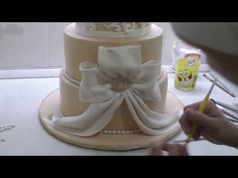 Видео: Свадебный торт (Wedding cake)