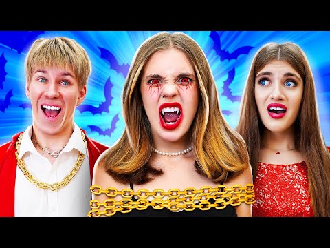 Видео: Королевская Семья Удочерила Вампира! Как Жить Вампиру в Богатой Семье || @OK-Forever