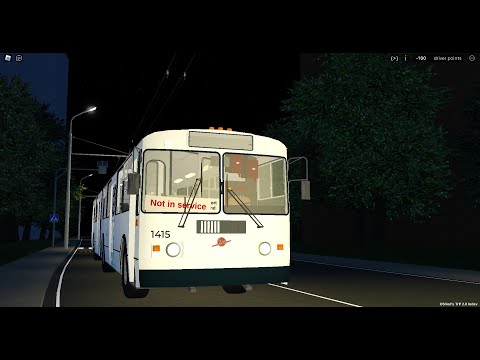 Видео: Катаемся на ZIU-10 по карте | Oneskyveds trolleybuses |