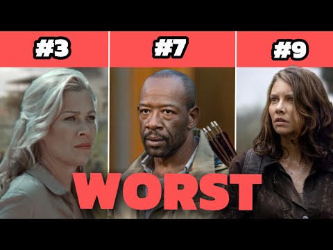 Видео: ХУДШИЙ персонаж в каждом сезоне «Ходячих мертвецов»