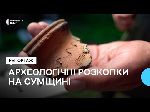 Видео: У Конотопському районі студенти-археологи розкопують давнє городище Воргол