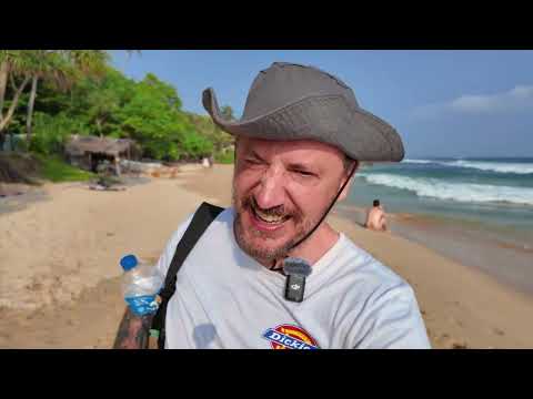 Видео: Турецкий мужчина ловит рыбу палкой - интересная рыбалка на Шри-Ланке