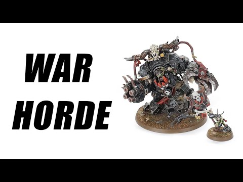 Видео: War Horde детачмент. Анализ кодекса Orks 10th
